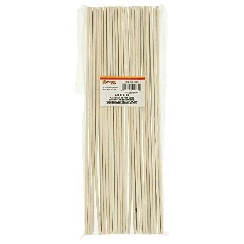 Custom Shop Paint Mix Sticks Pack of 25 Each 12" Birch Paint Mixing Paddles - size: 12" - Pack of 25