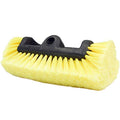 CARCAREZ 10" Car Wash Brush Head with Soft Bristle for Auto RV Truck Boat Camper Exterior Washing Cleaning, Yellow (1, 10" PRO MAX) - size: 10" PRO MAX