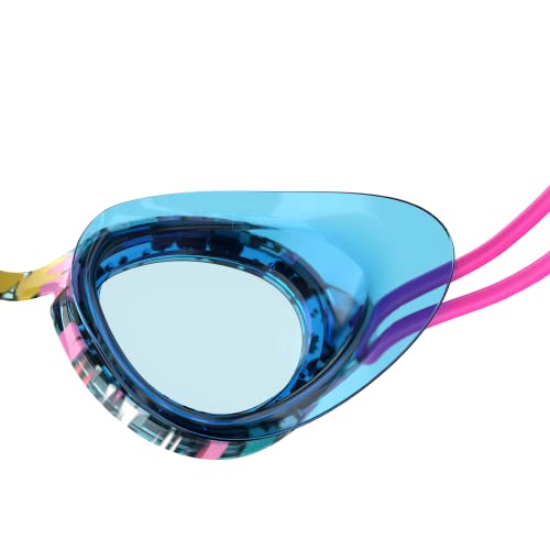 Speedo Kids' Swim Goggles Sunny G Ages 3-8 - color: Bachelor Button Multi Ditsy/Celeste