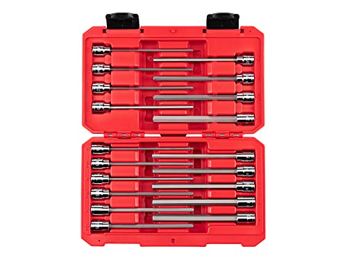 TEKTON Hex Bit Socket Set, 19-Piece | SHB91315 - color: Long, size: 19-Piece (1/8-3/8 in.), style: Case