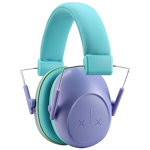 ProCase Kids Noise Cancelling Headphones Ear Hearing Protection, Purple - color: Purple