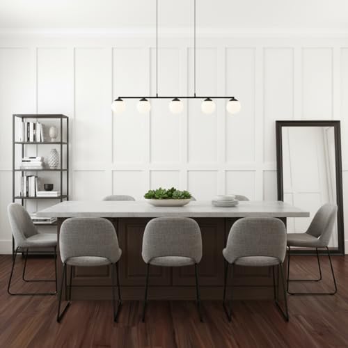 Weysat 1 Set Board and Batten Wall Panel Wainscoting Panel 118.11 X 96.06 Inch - size: 50.4"L x 8.7"W