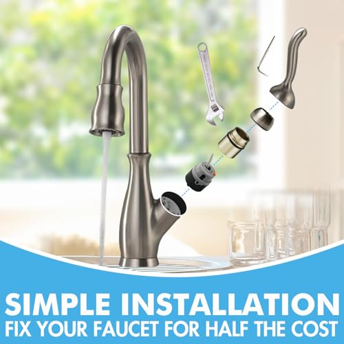 RP50587 Cartridge Replacement for Delta Single Handle Kitchen and Lavatory Faucets, Works with DIAMOND Seal Technology Models Featuring a 36 mm Motion, with Allen Wrench - style: RP50587
