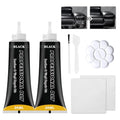 Black Leather Repair Kit for Furniture, Leather Couch Repair Kit