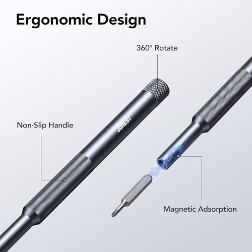 JOREST 50 in 1 Precision Screwdriver Set with Security Torx, Magnetic Mini Repair kit for Macbook, Laptop, PS4, PS5, iphone, Nintendo Switch, Glasses, Watch, Toy, Stocking Stuffers Gifts for Men - size: 50 in 1