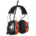 AM FM Radio Hearing Protection Earmuff, Bluetooth 5.4, 30SNR - color: Am/Fm+ Bluetooth-orange