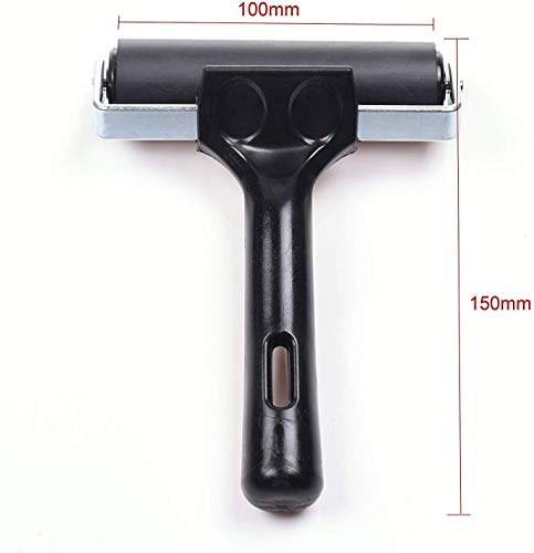 4-Inch Rubber Brayer Roller for Printmaking, Great for Gluing Application Also. (Original Version) - size: 1PCS