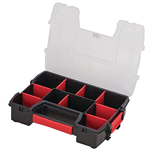 CRAFTSMAN Small Storage Organizer, 10 Compartment, Plastic (CMST14021) (Pack of 2) - size: 1 Count (Pack of 2), style: Small Organizer