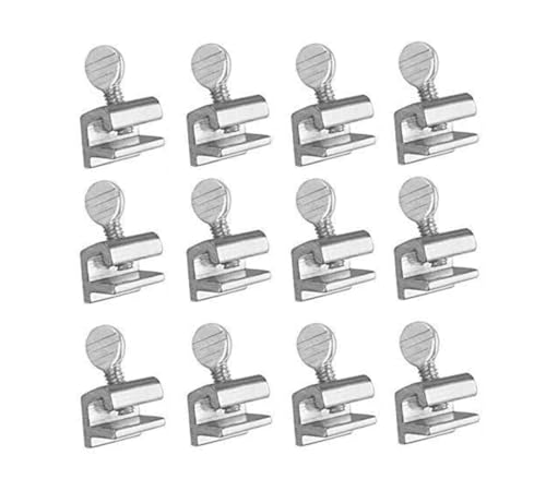 12PCS Sliding Window Locks – Aluminum Security Locks for Sliding Windows