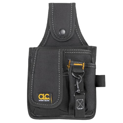 CLC Custom Leathercraft 1501 Poly Tool and Cell Phone Holder, 4-Pocket, Multi, Medium - size: Medium (Pack of 12)