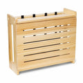 WiFi Router Storage Cabinet Router Box Hider WiFi Box Hider Shelf Cover - color: Pine