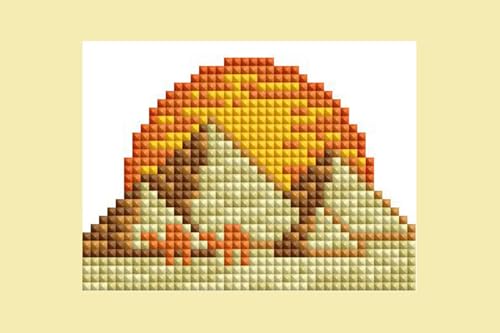 DIAMOND ART CLUB Mini Dazzles - Around the World Part 2 Diamond Art Kits - color: Around the World Part 2