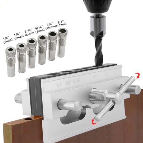 Self Centering Dowel Jig Kit - color: Silver