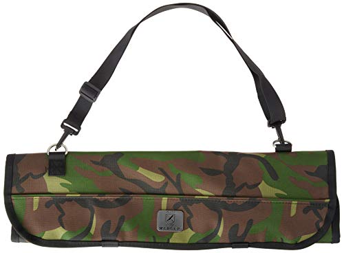 Mercer Culinary 7-Pocket Knife Roll Storage Bag, Camouflage - style: 7-pocket Knife Roll Storage Bag, Camouflage