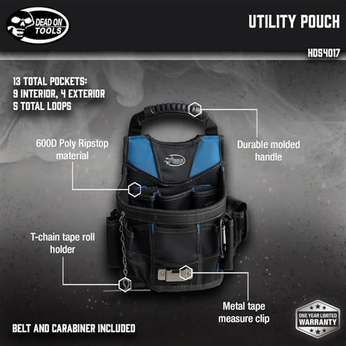 Dead On Tools HD54017 Utility Pouch