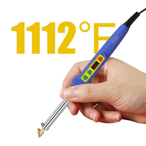 100W Digital Plastic Welder Iron UL Certified Adjustable Temp Kit