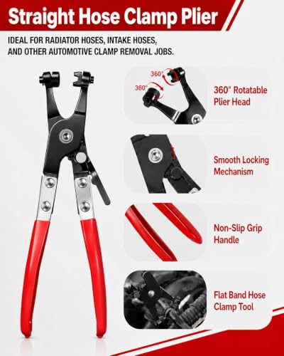 5 Pcs Electrical Disconnect Pliers Kit,Electrical Connector Removal Tool
