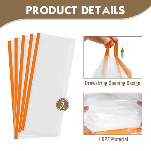 ROLLINGDOG 18 Inch Disposable Paint Bucket Liners - color: 18" Disposable Paint Bucket Liners