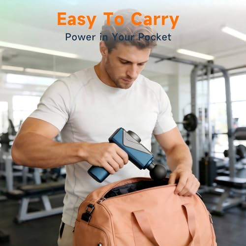 Massage Gun with Heat, Powerful Warming Massage, Home & Travel,