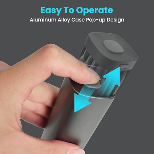 46 in 1 Precision Screwdriver Kit with Magnetic Bits & Metal Case, Compact Repair Tool Kit for Phone, Computer, Laptop, PC, Watch, Glasses, DIY, Drone, Game Console, Robot, Models & Electronics