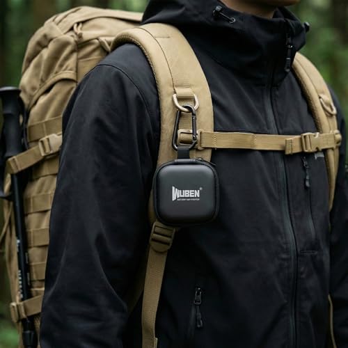 WUBEN G5 Flashlight Holster, EDC Portable Mini Flashlight Pouch, 75*75*30mm - color: Black(G5 Box)