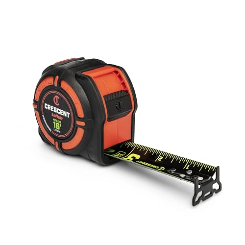 Crescent Lufkin 16 Ft. WORKHORSE NITE Eye Tape Measure | L1116NE - size: 16', style: SAE