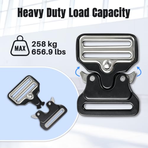 Vigorport Stainless Steel Luggage Hook Strap, Heavy Duty Add A Bag J Hook