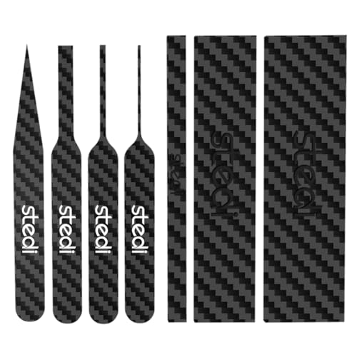 stedi Carbon Fiber Sanding Sticks 7PCS Hobby Model Tools for Sandpaper - style: 7PCS Carbon Fiber Sanding Sticks