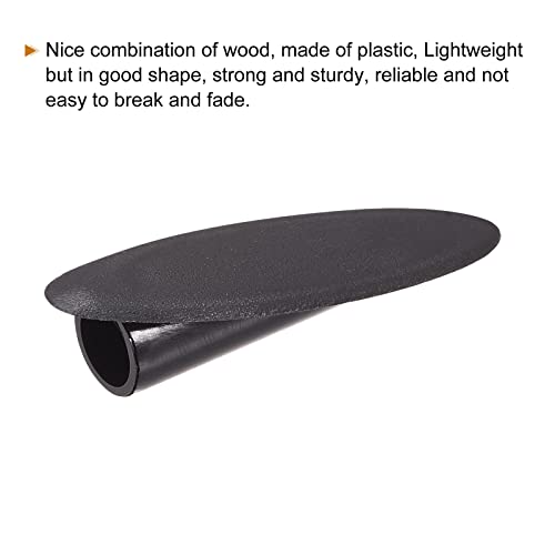MECCANIXITY 9mm Plastic Pocket Hole Plugs,Wood Plugs for Pocket Hole Jig Working Tool Accessories,Black Pack of 100 - color: Black