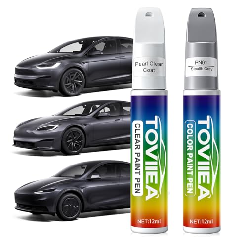 Stealth Grey(PN01) Touch Up Paint for tesla ModelY/3/X/S - color: (PN01)Stealth Grey for Model Y/3/X/S