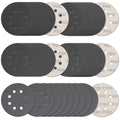 100Pcs 5 Inch Sanding Discs Hook & Loop 8-Hole Wet Dry Sandpaper Assortment - style: 100Pcs 320-1000 Grit (Mixed)