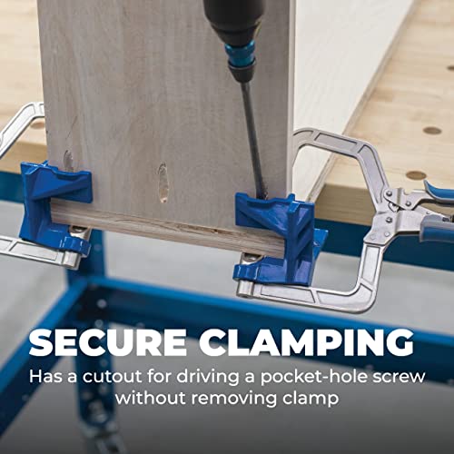 Kreg 90 Degree Corner Clamp, Right Angle Clamp, KHCCC, 1 Inch Capacity