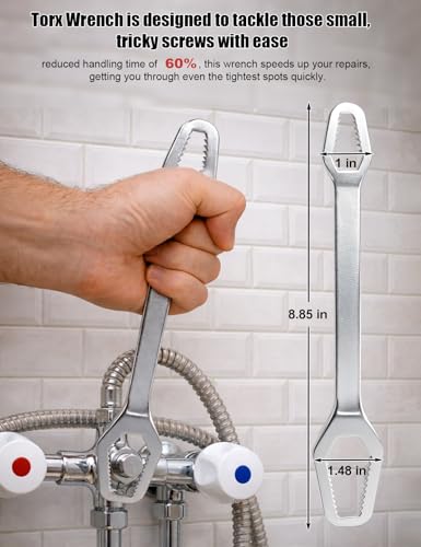 Basin Wrench Set – Ultimate, Heavy-Duty Plumbing Tool Kit for Tight Spaces, Unmatched Precision for DIY, Homeowners & Pros, Rust-Resistant, Effortless & Revolutionary Sink, Faucet & Bathroom Repairs