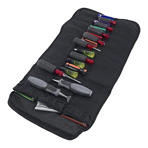 Carhartt Utility Roll Organizer, Durable, Water-Resistant Tool Roll - color: Black