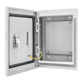 Electrical Junction Box 10x8x6, NEMA 4X IP66 Steel Enclosure Box - size: 10 x 8 x 6''