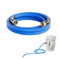 SPECILITE Female to Female Hot/Cold Garden Water Hose 10 ft x 5/8", Blue - color: 5/8" Female to Female Blue, size: 10 FT