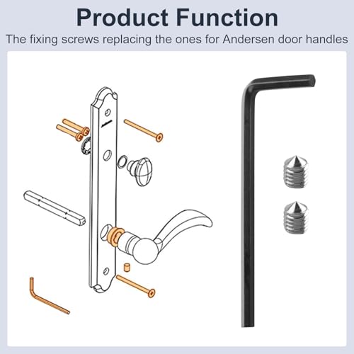 Set Screw & Wrench fits Andersen 400 Series Frenchwood