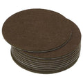 PATIKIL 7.5 Inch Diameter Lamp Base Felt, 10Pack 2mm Thickness Round Soft Adhesive Non-Slip Anti-Scratch Backed Felt for Lamp Furniture DIY Craft, Coffee - color: Coffee, size: 7.5 Inch