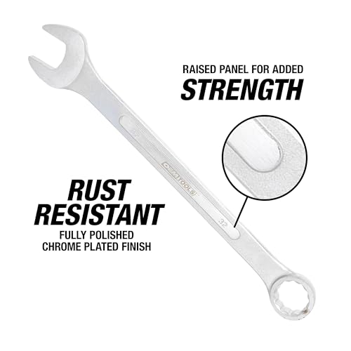 OEMTOOLS 8-PC 12 Pt. Metric Jumbo Combination Wrench Set 21 mm - 32 mm - style: 8 piece metric (21-32 millimeter)