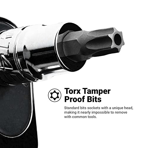 Capri Tools CP30031 Master Torx Star Socket Set, 60-Piece, Silver