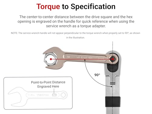 TEKTON 1 Inch Service Wrench | WSE14325 | Made in USA - size: 1 Inch, style: Inch