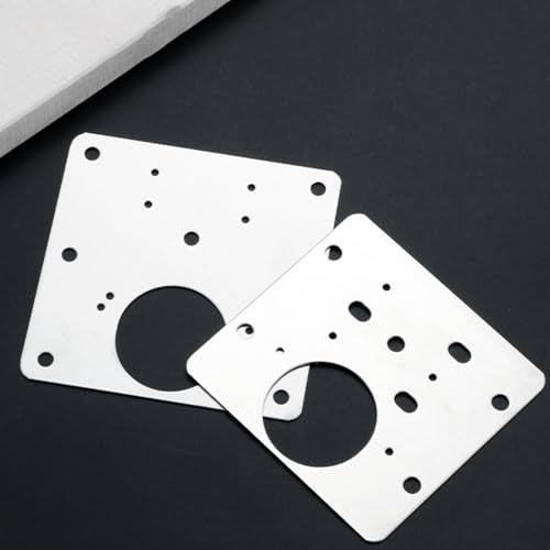Cabinet Hinge Repair Kit – Fix Loose Cabinet Doors & Stripped Screw Holes, 4 Heavy Duty Repair Plates with Screws, Easy Installation for Kitchen Cabinets