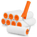Honeydak 8 Pack Mini Paint Roller with Replacement Heads, 9 Inch - size: 9 Inch