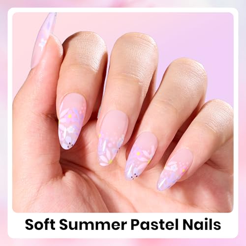 Beetles Purple Gel Polish Set, Floral Reverie Collection,6 Colors - color: Floral Reverie