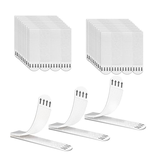 Picture Hanging Strips Heavy Duty, 40 Pairs Sticky Picture Hangers - size: Small-40 pairs