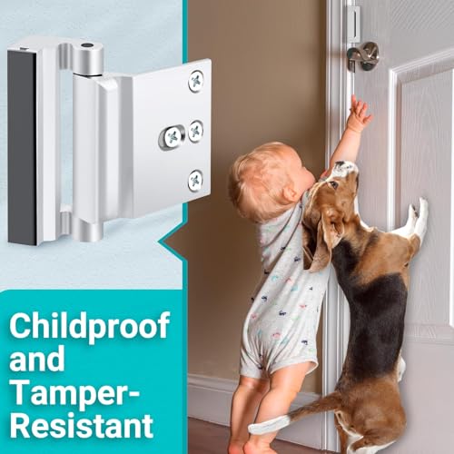 Door Reinforcement Lock Home Security Door Locks for Kids Safety Front Door
