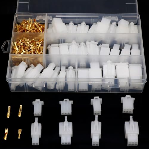 Automotive Electrical Wire Connectors Kit 2.8mm 2 3 4 6 Pin Crimp Plugs