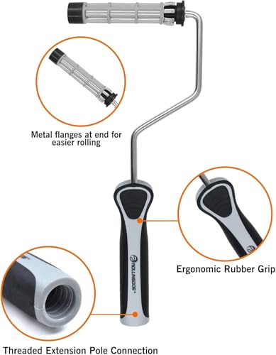ROLLINGDOG 4" Jumbo Mini Paint Roller Frame - color: paint roller frame(Pack of 12)