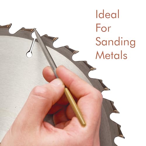 10Pcs Needle File Set, Needle Files Grade T12 Forged Steel, Compat Small File Set for Metal, Wood and Plastic. Needle Files with Convenient Synthetic Leather Storage Case.