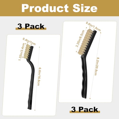 Wire Brushes, 6 PCS